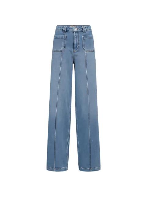 Colette Lyon patch-pocket jeans by MOS MOSH
