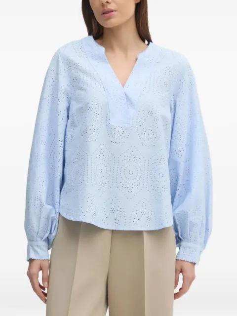 MMYen Sina perforated blouse by MOS MOSH