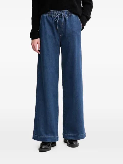 Vasco drawstring wide jeans by MOS MOSH