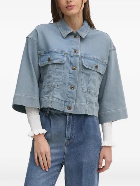 flap-pocket jacket by MOS MOSH