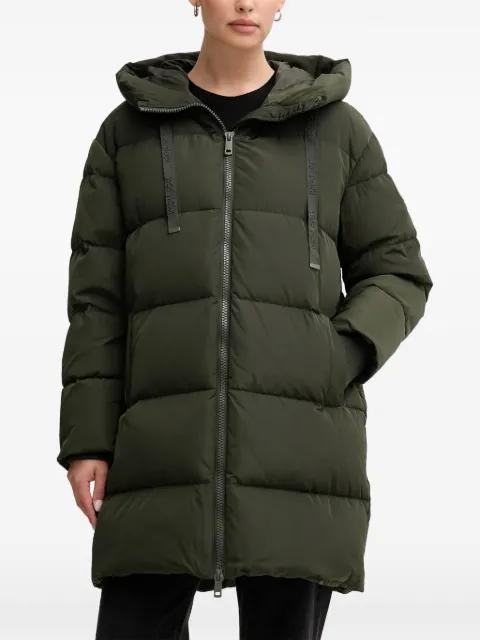 hoodied padded coat by MOS MOSH
