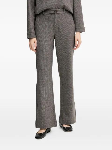 side-stripe trousers by MOS MOSH