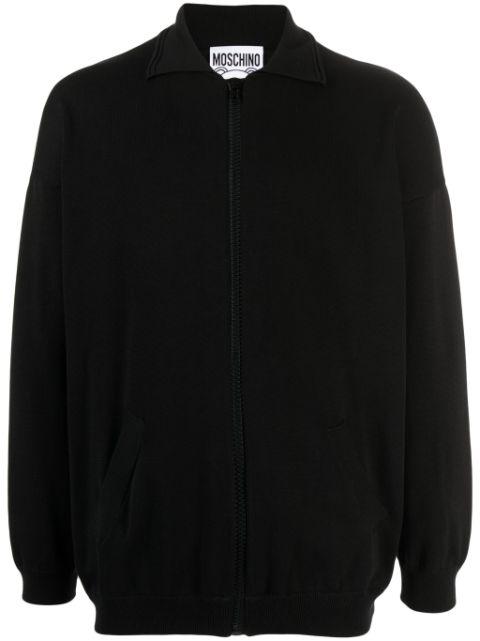 Archive Teddy fine-knit cardigan by MOSCHINO