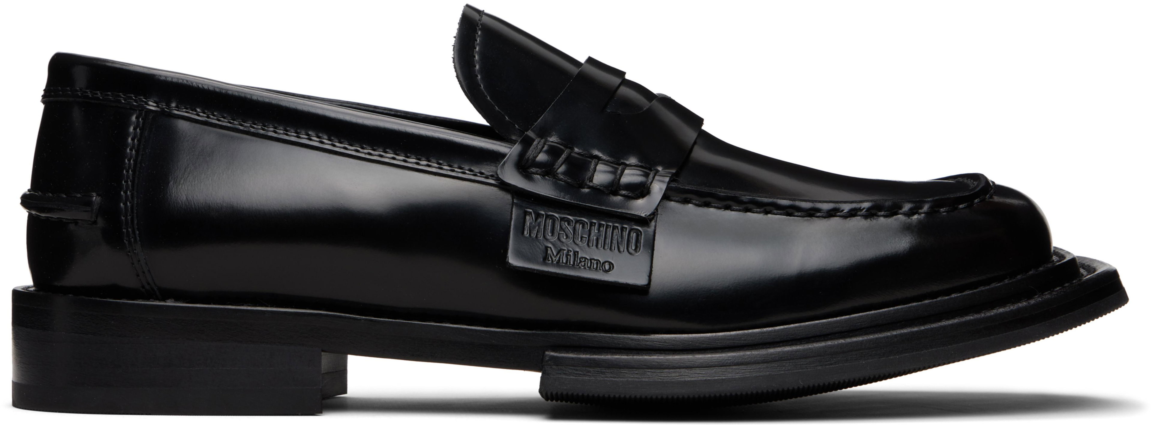 Black Berlin Loafers by MOSCHINO