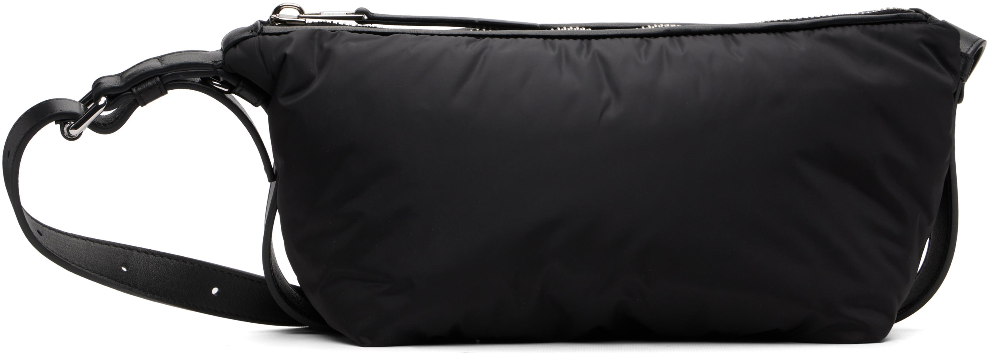 Black 'Tie Me' Bag by MOSCHINO