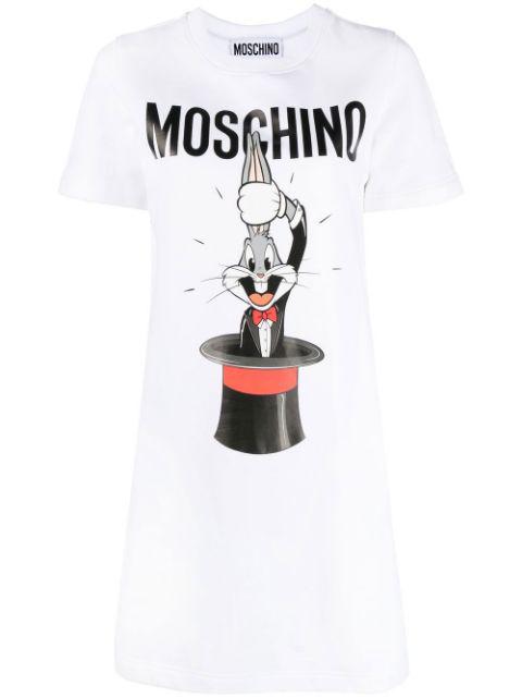 Bugs Bunny print dress by MOSCHINO