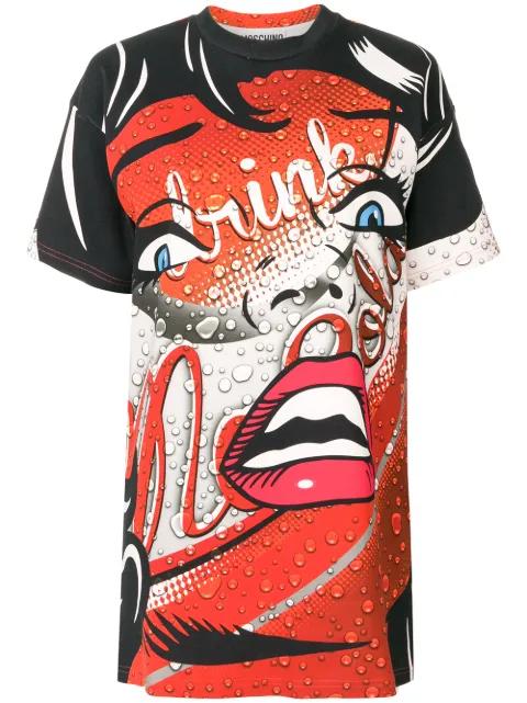 Coca Cola T-shirt dress by MOSCHINO