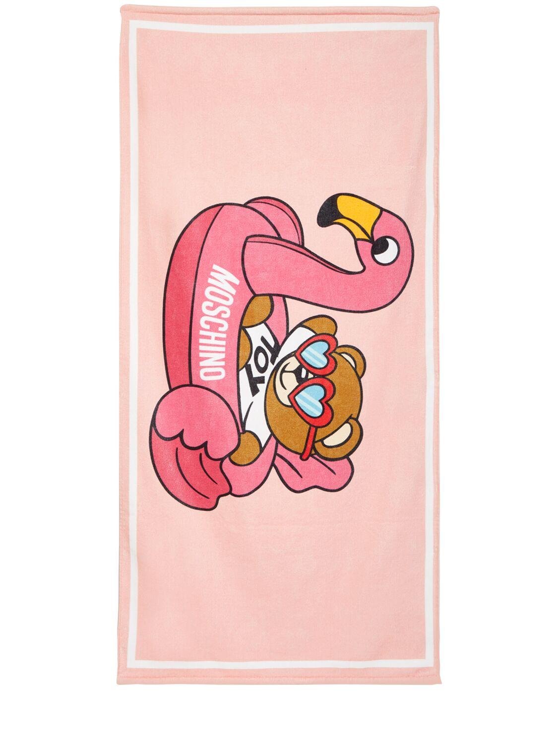 Cotton Terry Towel by MOSCHINO