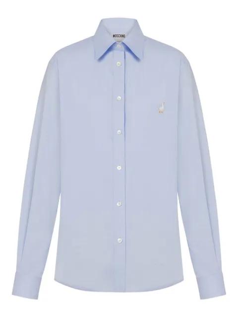 Goose poplin shirt by MOSCHINO