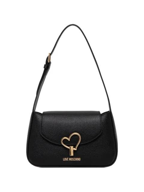 Heart Turnlock shoulder bag by MOSCHINO