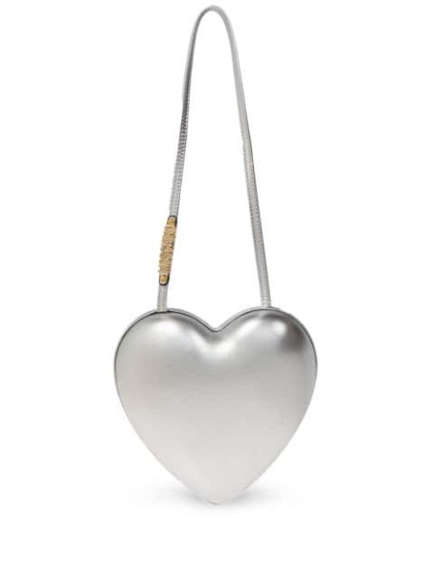 Heart-shaped shoulder bag by MOSCHINO