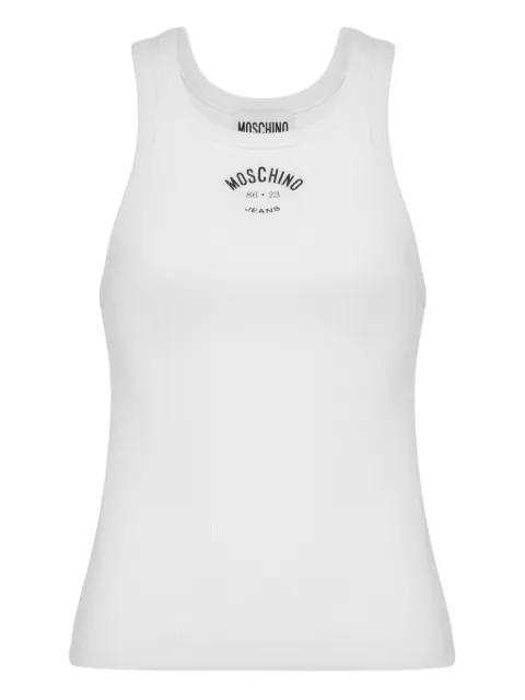 cotton tank top by MOSCHINO JEANS