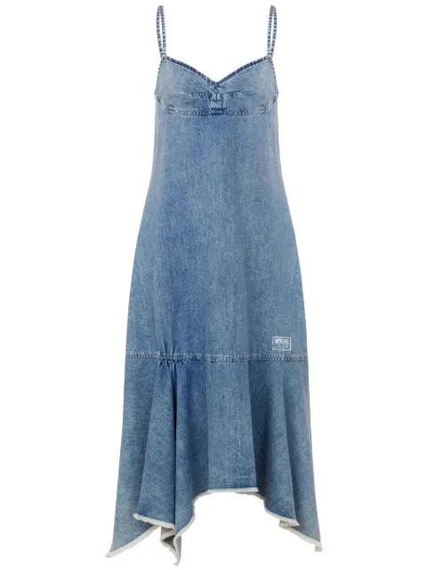 denim midi dress by MOSCHINO JEANS