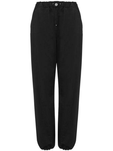 elasticated-ankles track pants by MOSCHINO JEANS