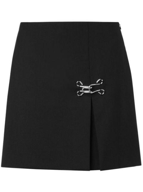 hook tailored miniskirt by MOSCHINO JEANS