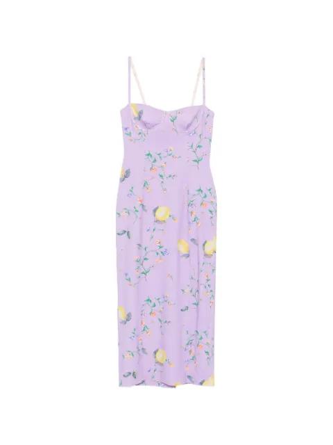 lemon-print dress by MOSCHINO JEANS