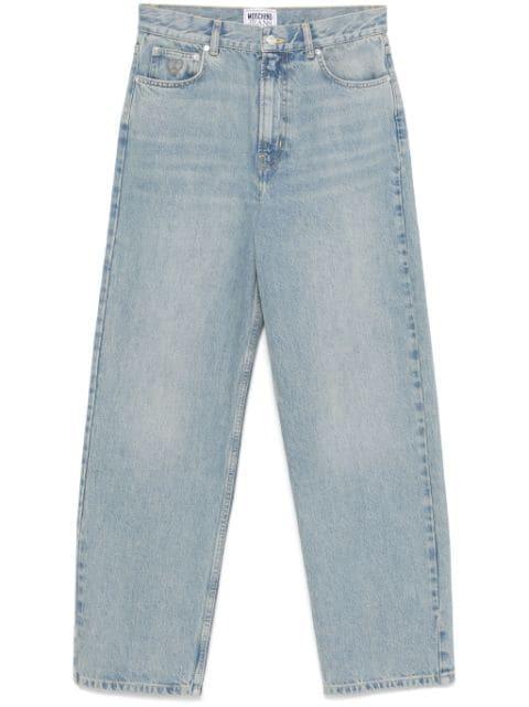 logo-patch jeans by MOSCHINO JEANS