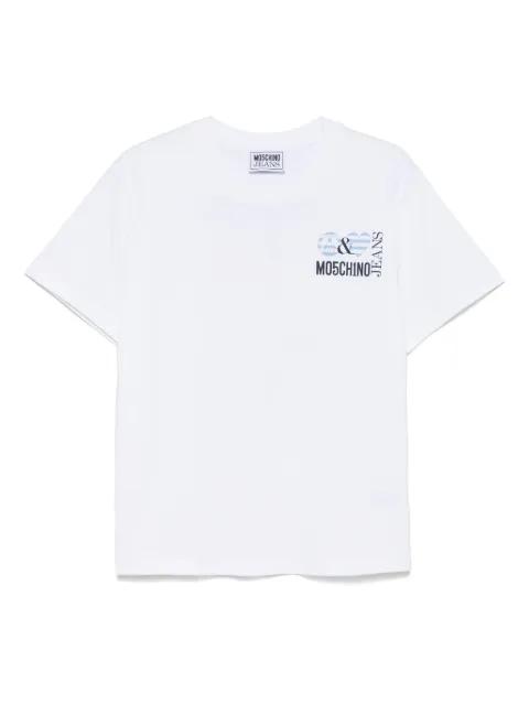 logo-print T-shirt by MOSCHINO JEANS
