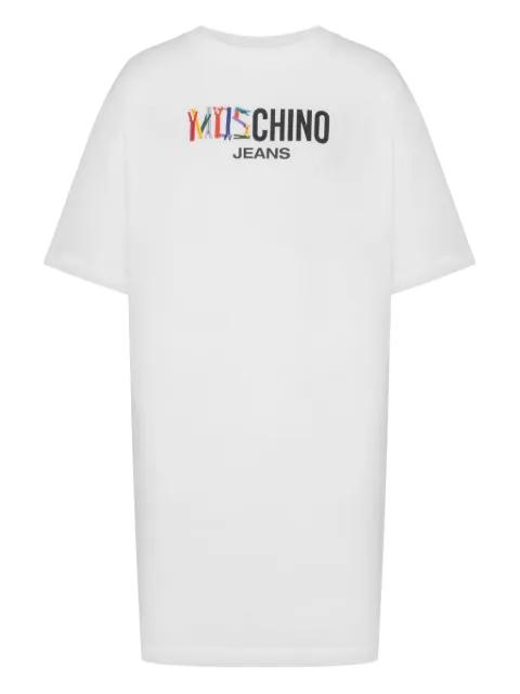 logo-print dress by MOSCHINO JEANS