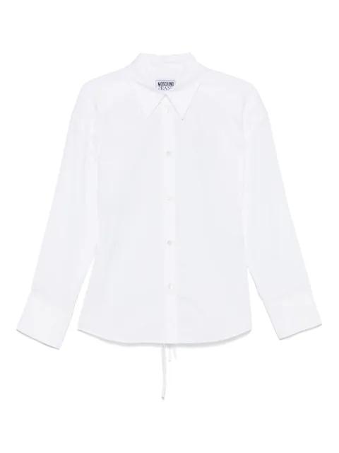 open-back shirt by MOSCHINO JEANS