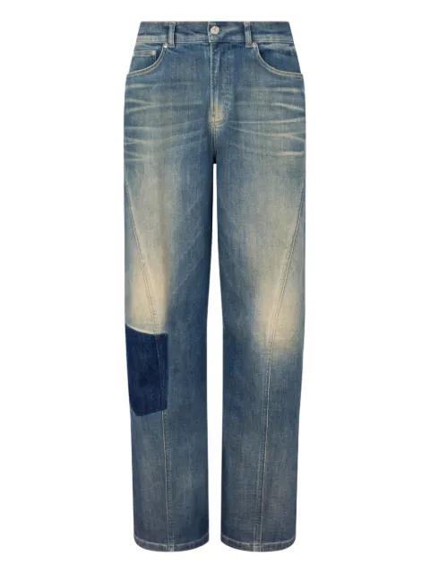 patchwork denim jeans by MOSCHINO JEANS