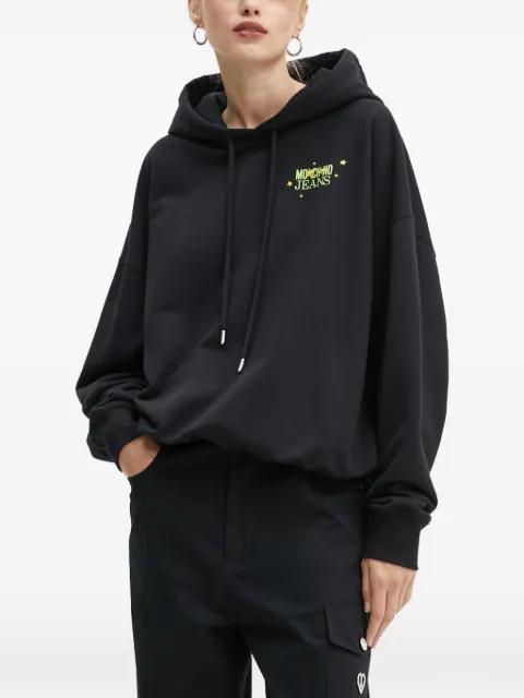 print hoodied sweatshirt by MOSCHINO JEANS