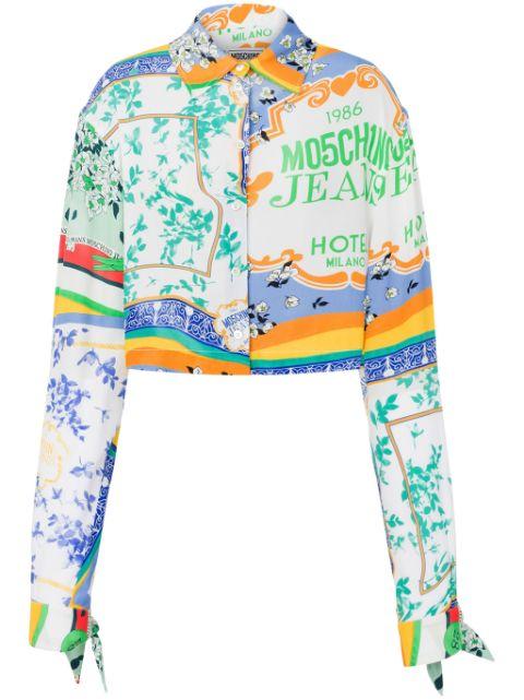 printed shirt by MOSCHINO JEANS