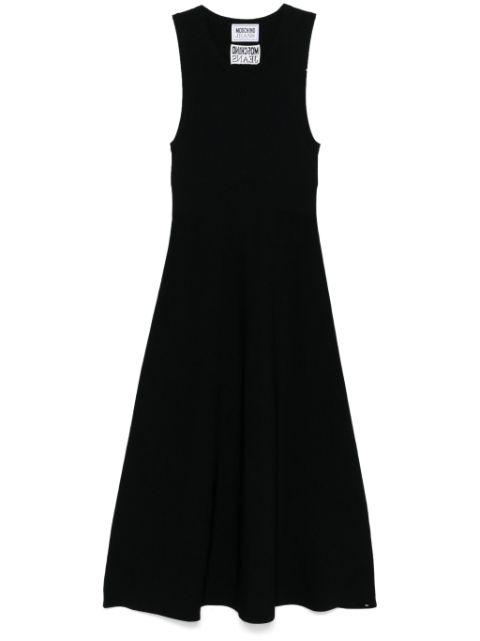 ribbed-knit midi dress by MOSCHINO JEANS