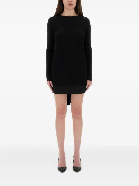 ribbed tie kmini dress by MOSCHINO JEANS