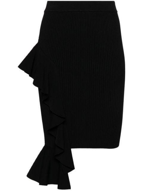 ruffled detailing skirt by MOSCHINO JEANS