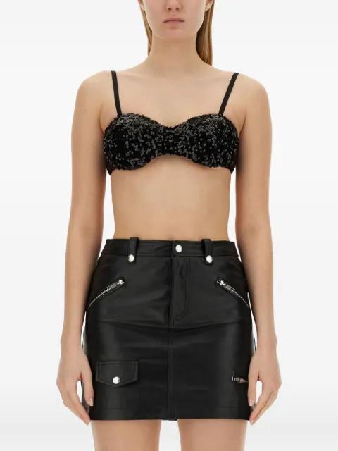 sequin-embellished top by MOSCHINO JEANS