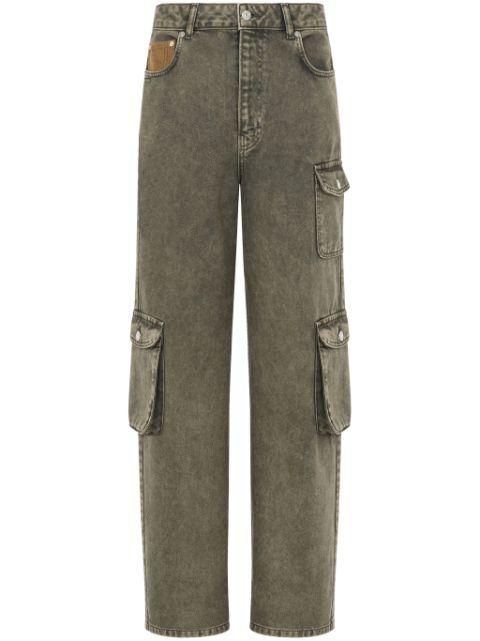straight-leg cargo jeans by MOSCHINO JEANS