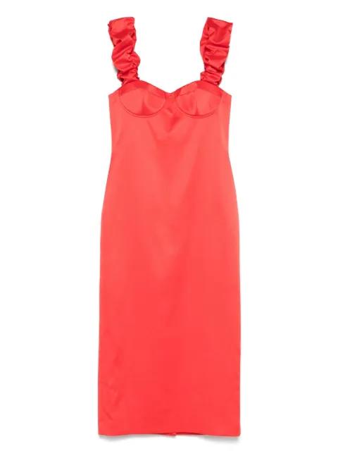 stretch-design midi dress by MOSCHINO JEANS