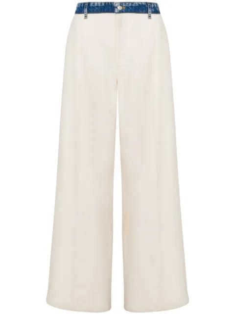wide-leg trousers by MOSCHINO JEANS