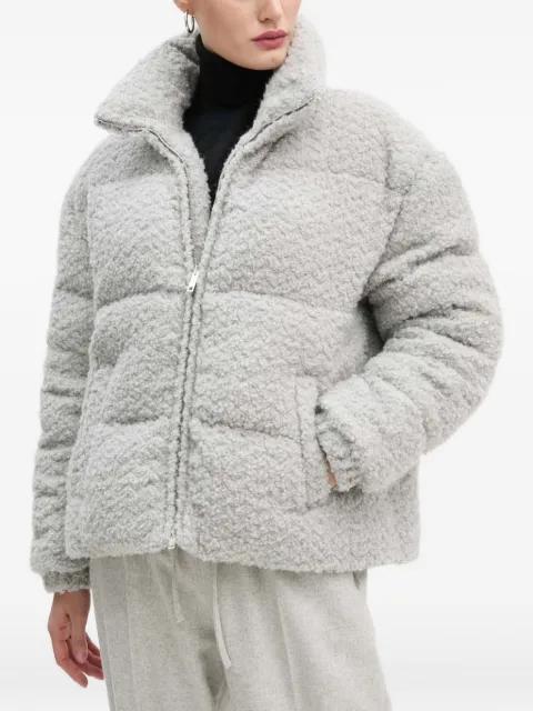 zip-fastening puffer jacket by MOSCHINO JEANS