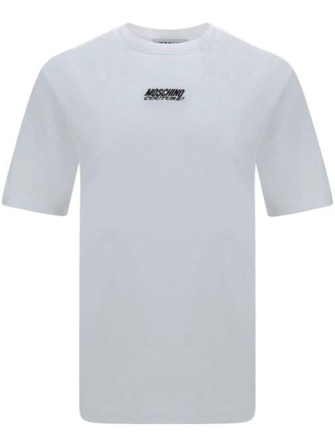 Logo-embroidered t-shirt by MOSCHINO