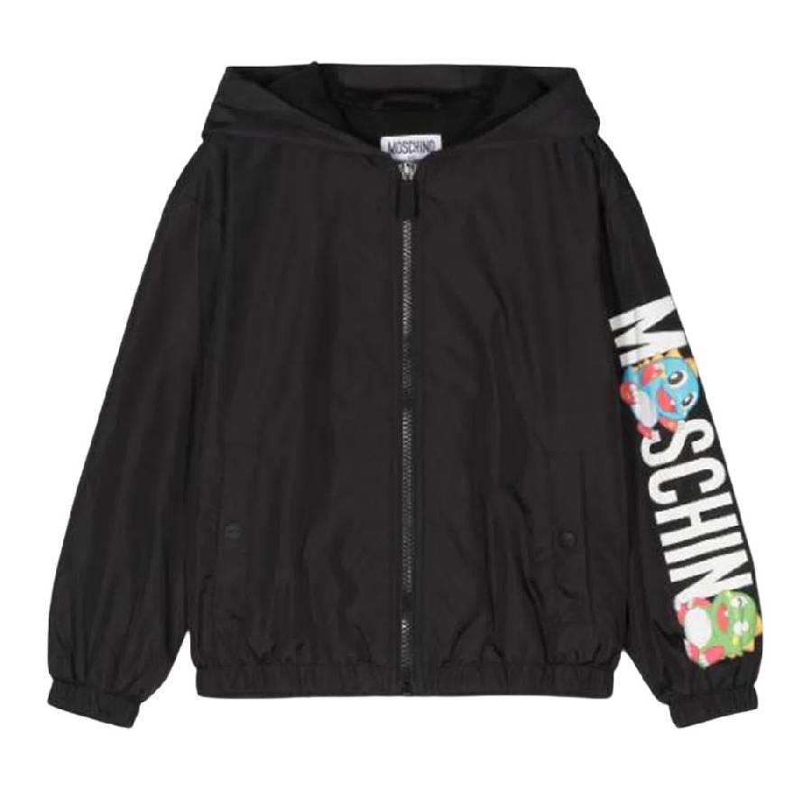 Moschino Boys Logo-Print Zip-Up Jacket by MOSCHINO