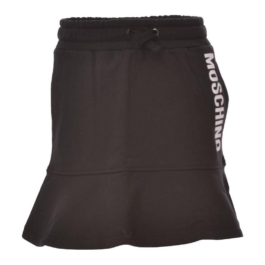 Moschino Girls Drawstring Logo-Print Skirt by MOSCHINO