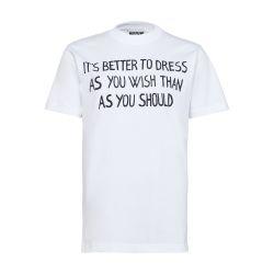 Organic cotton jersey t-shirt by MOSCHINO