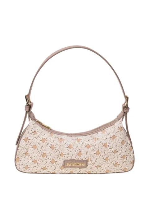 Smart Daily floral-detail shoulder bag by MOSCHINO