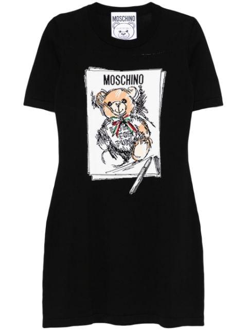 Teddy Bear T-shirt dress by MOSCHINO