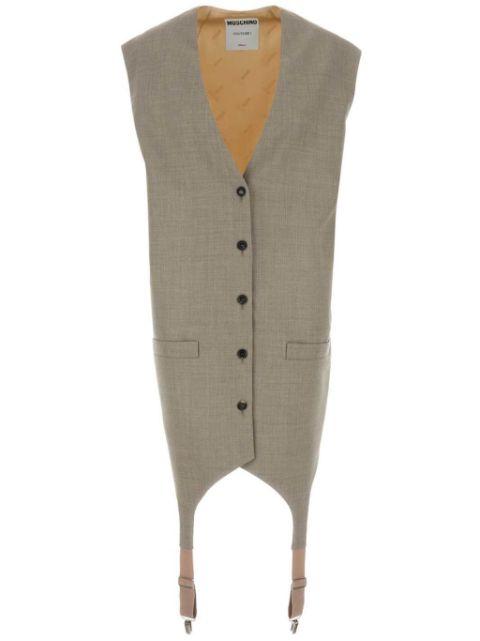 V-neck waistcoat by MOSCHINO