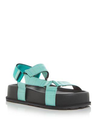 Women's Strappy Platform Sandals by MOSCHINO