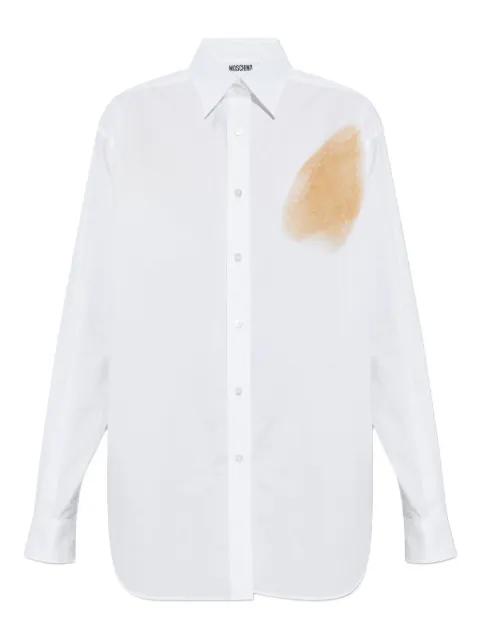 abstract-print shirt by MOSCHINO