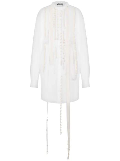 appliqué-detailing dress by MOSCHINO