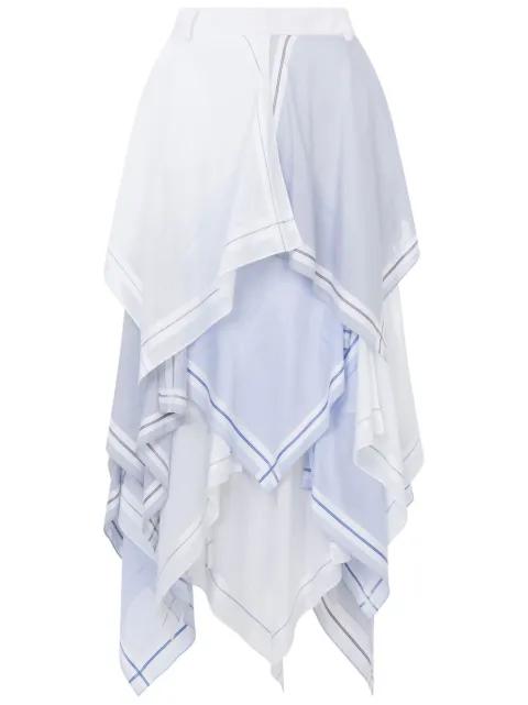 asymmetric maxi skirt by MOSCHINO