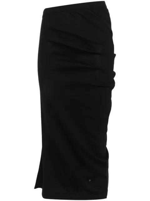 asymmetric midi dress by MOSCHINO