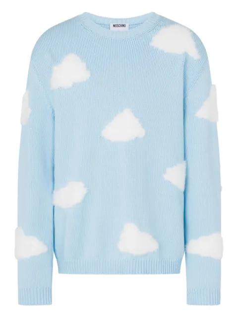 blue sweater by MOSCHINO