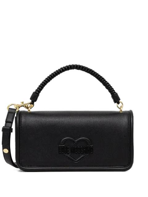 braided-handle tote bag by MOSCHINO