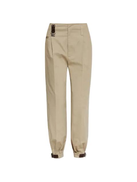 buckle-cuff trousers by MOSCHINO